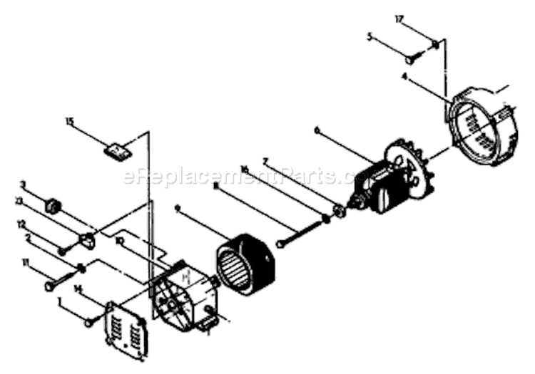 Page B Diagram and Parts List for 9075-0 G6000 Briggs and Stratton Generator